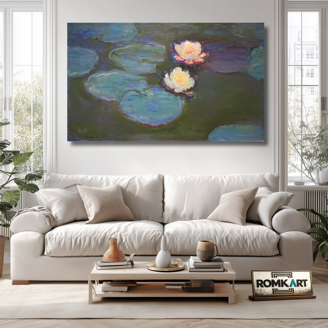 Claude Monet Nympheas 1897-1898 – Reproduction