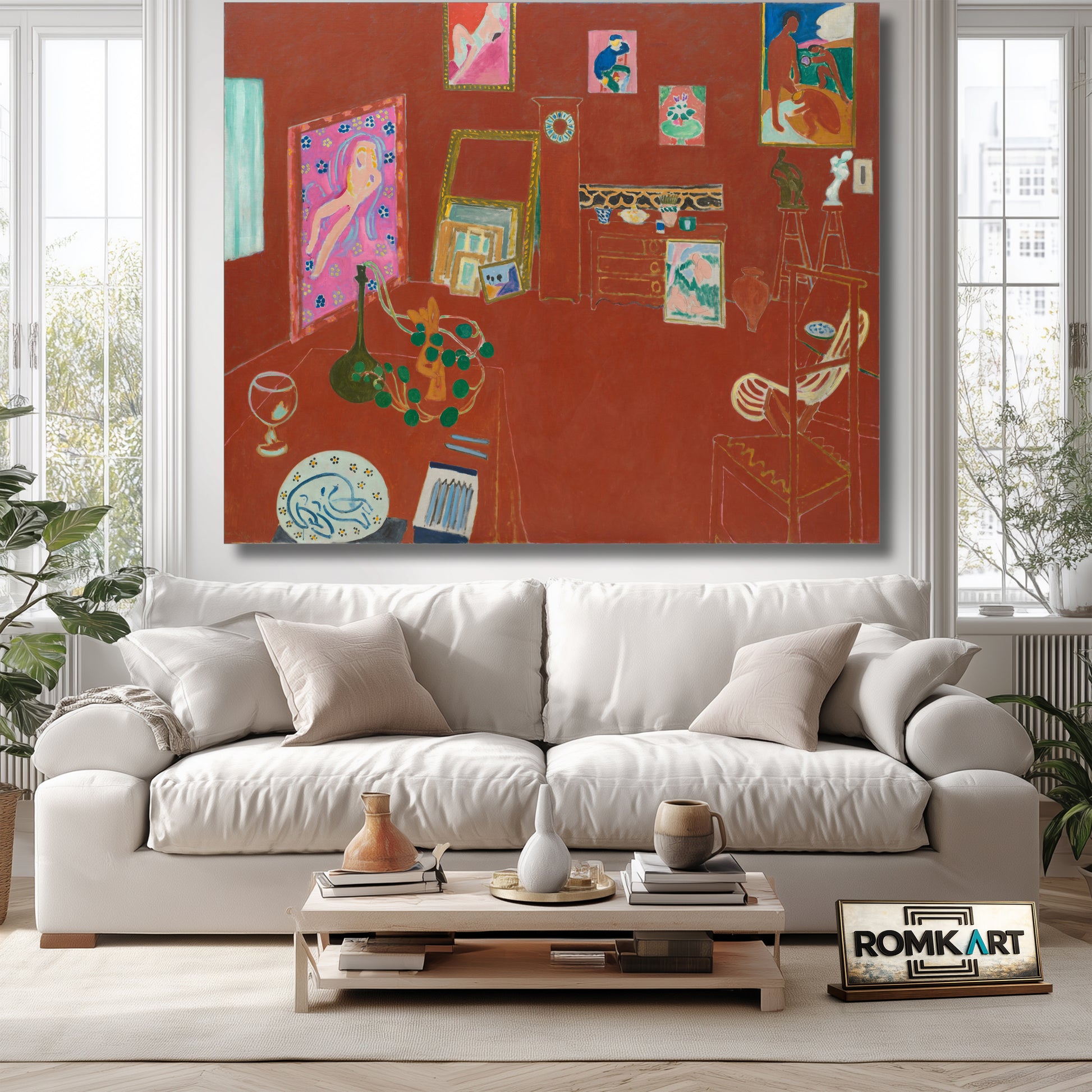 Henri Matisse The Red Studio 1911 – Reproduction