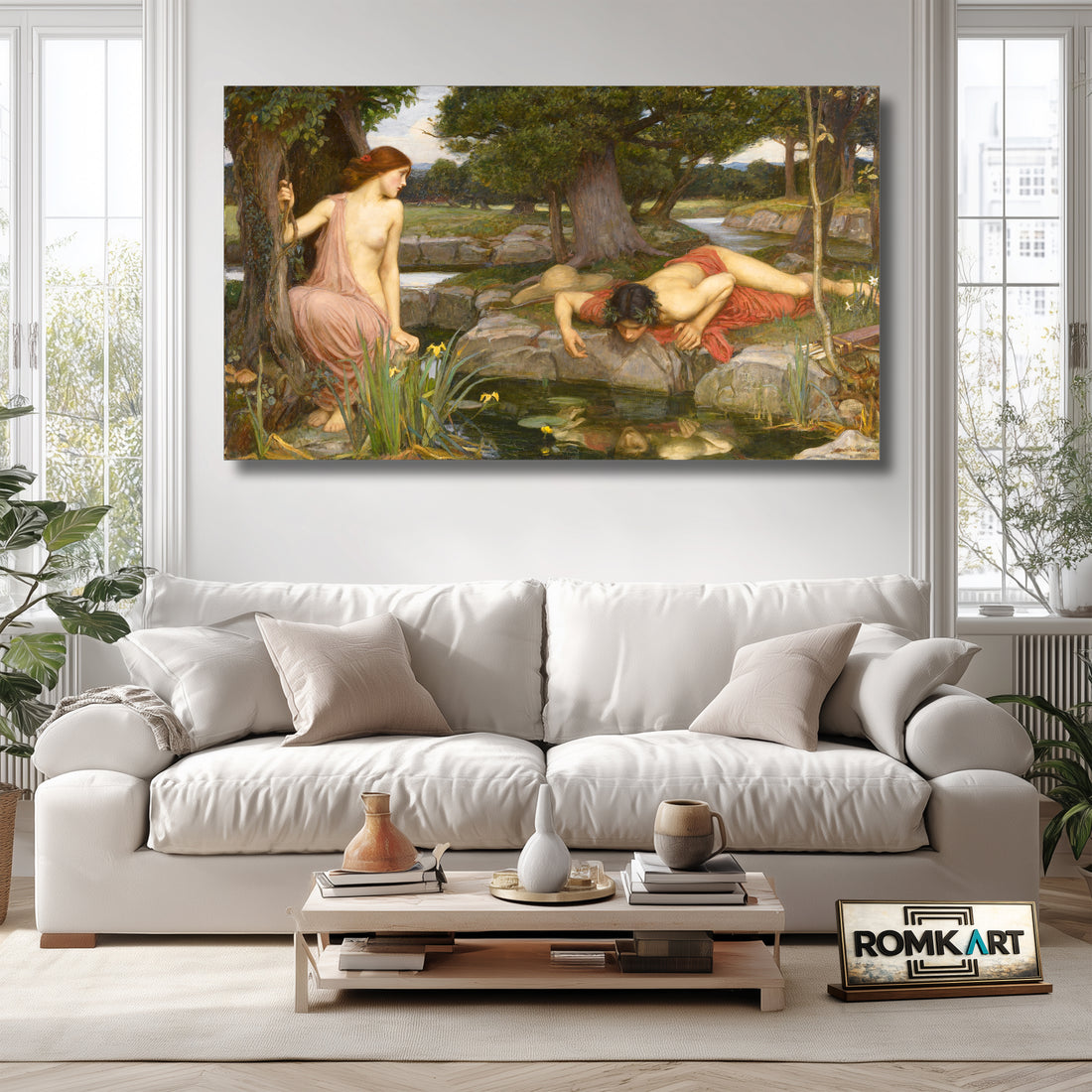 John William Waterhouse Echo And Narcissus 1903 – Reproduction
