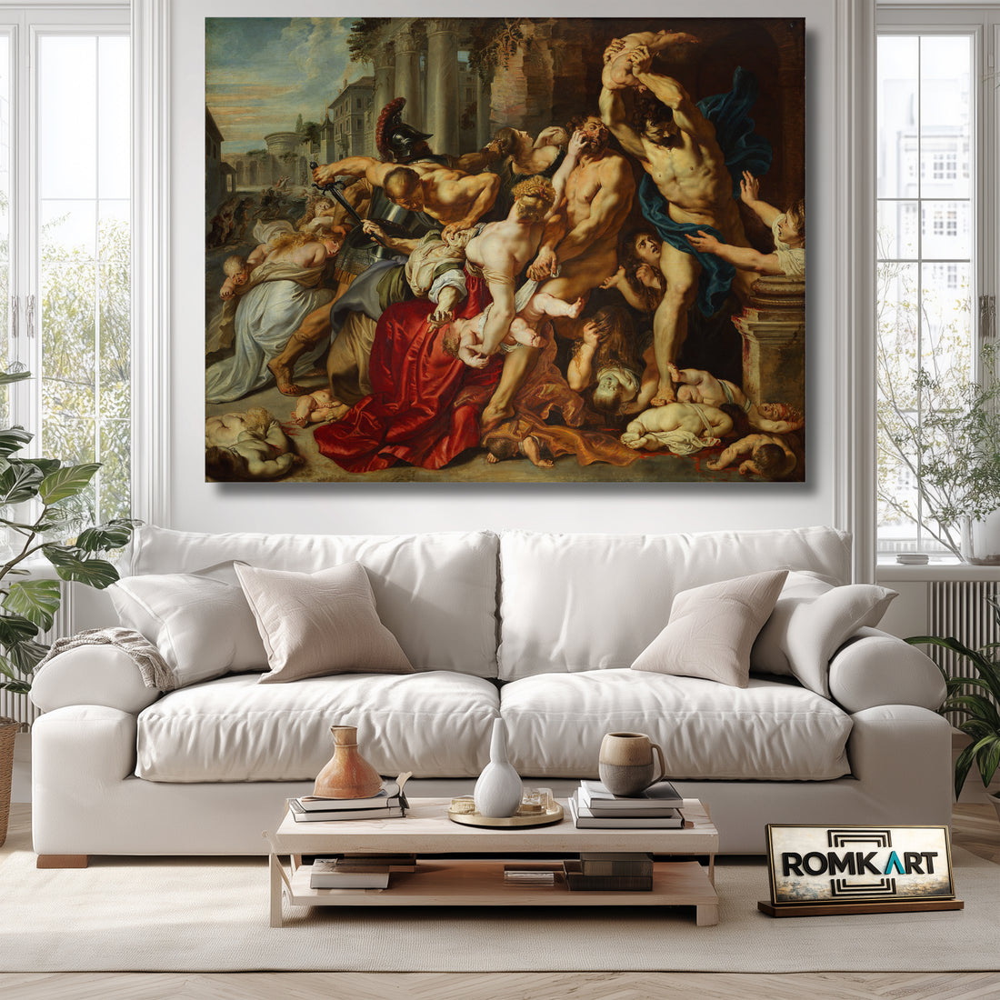 Peter Paul Rubens Massacre Of The Innocents 1611-1612 – Reproduction