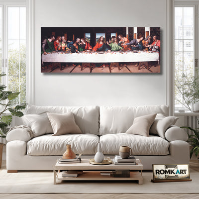 Leonardo Da Vinci The Last Supper 1498 – Reproduction