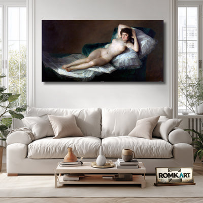 Francisco Goya The Naked Maja 1797-1800 – Reproduction