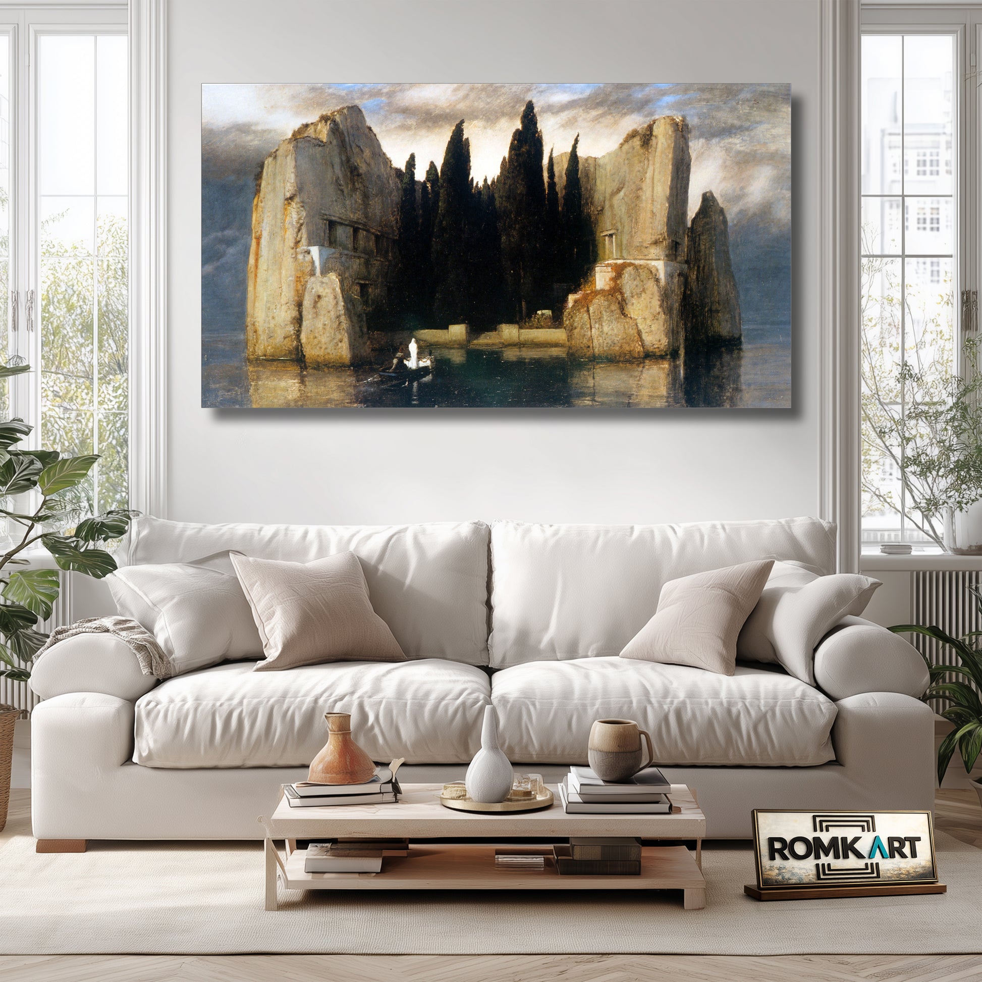 Arnold Bocklin Isle Of The Dead Berlin Version 1880 – Reproduction