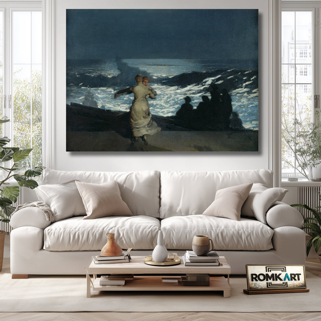 Winslow Homer Summer Night 1890 – Reproduction