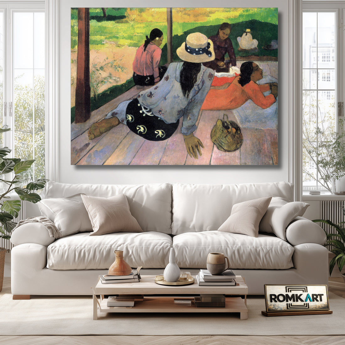 Paul Gauguin The Siesta 1894 The Met – Reproduction