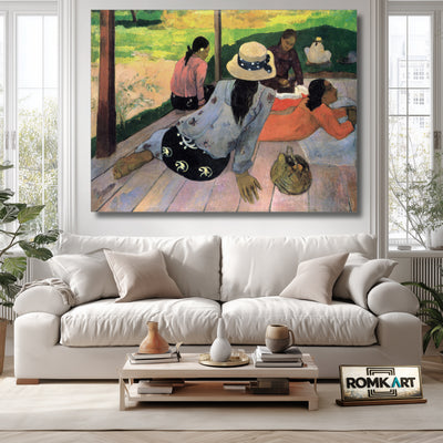 Paul Gauguin The Siesta 1894 The Met – Reproduction