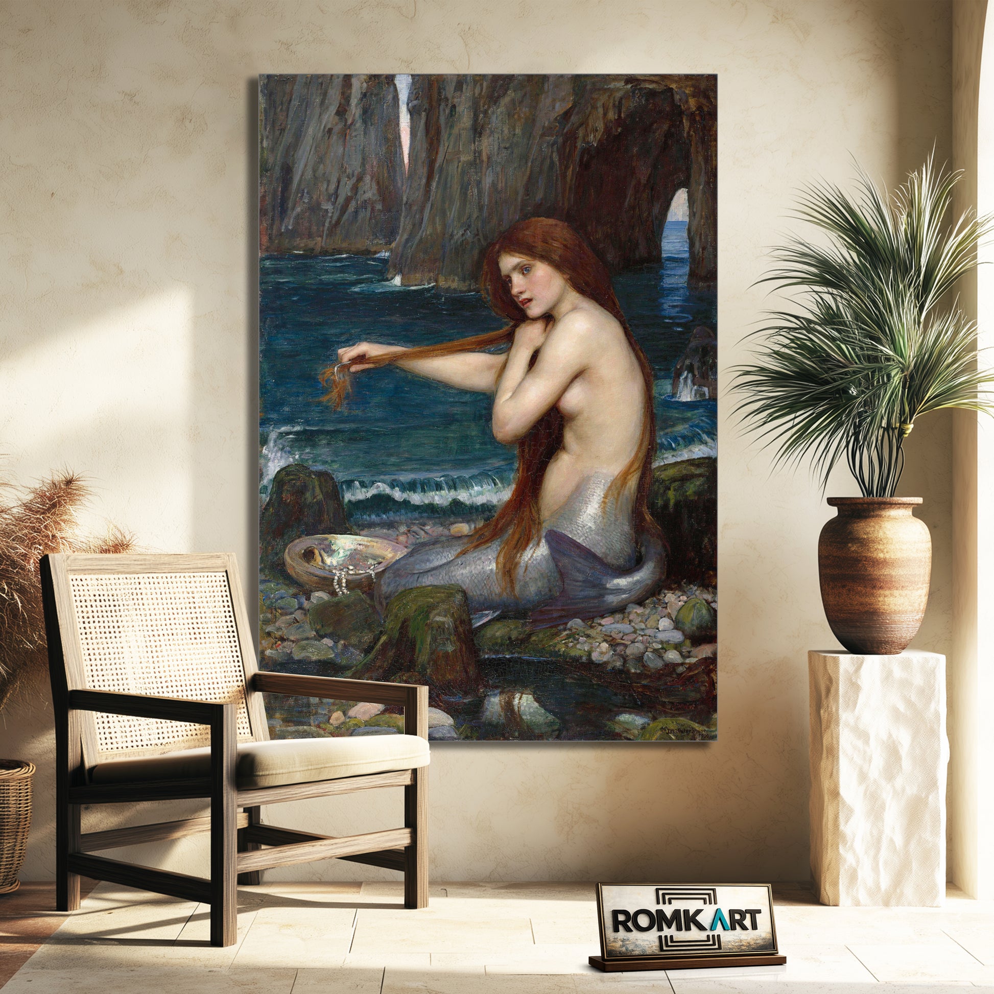 John William Waterhouse A Mermaid 1900 – Reproduction