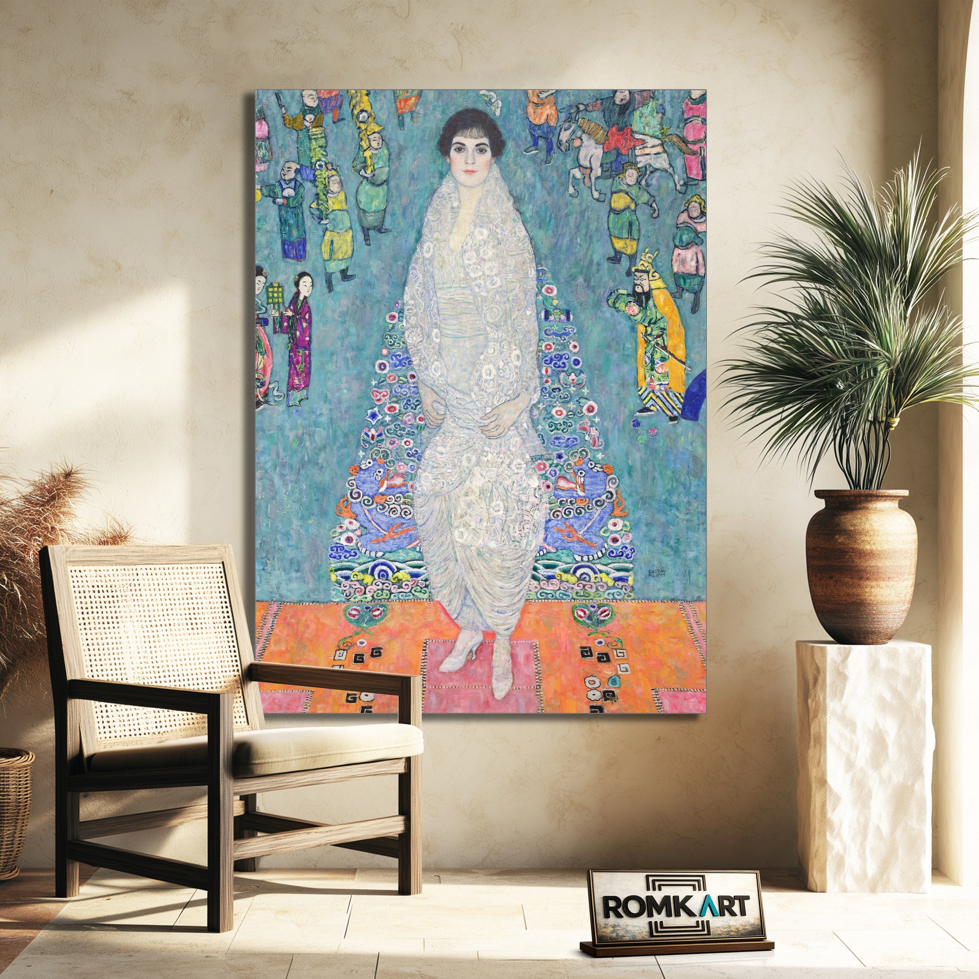 Gustav Klimt Bildnis Der Elisabeth Lederer – Reproduction