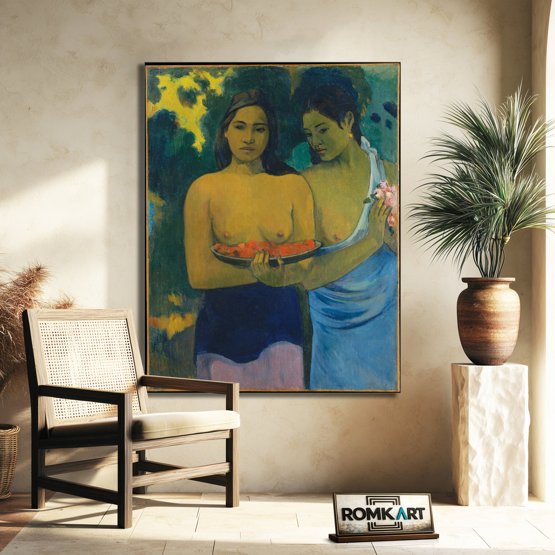 Paul Gauguin Two Tahitian Women 1899 – Reproduction