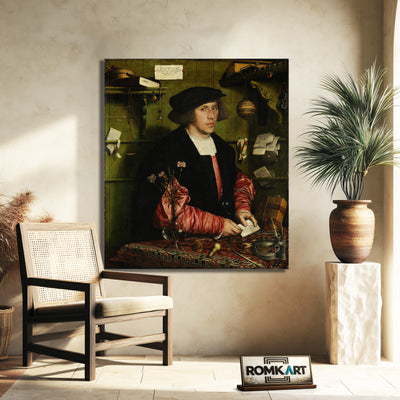 Hans Holbein The Younger The Merchant Georg Gisze 1532 – Reproduction