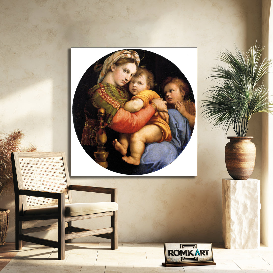 Raphael Madonna Della Seggiola – Reproduction