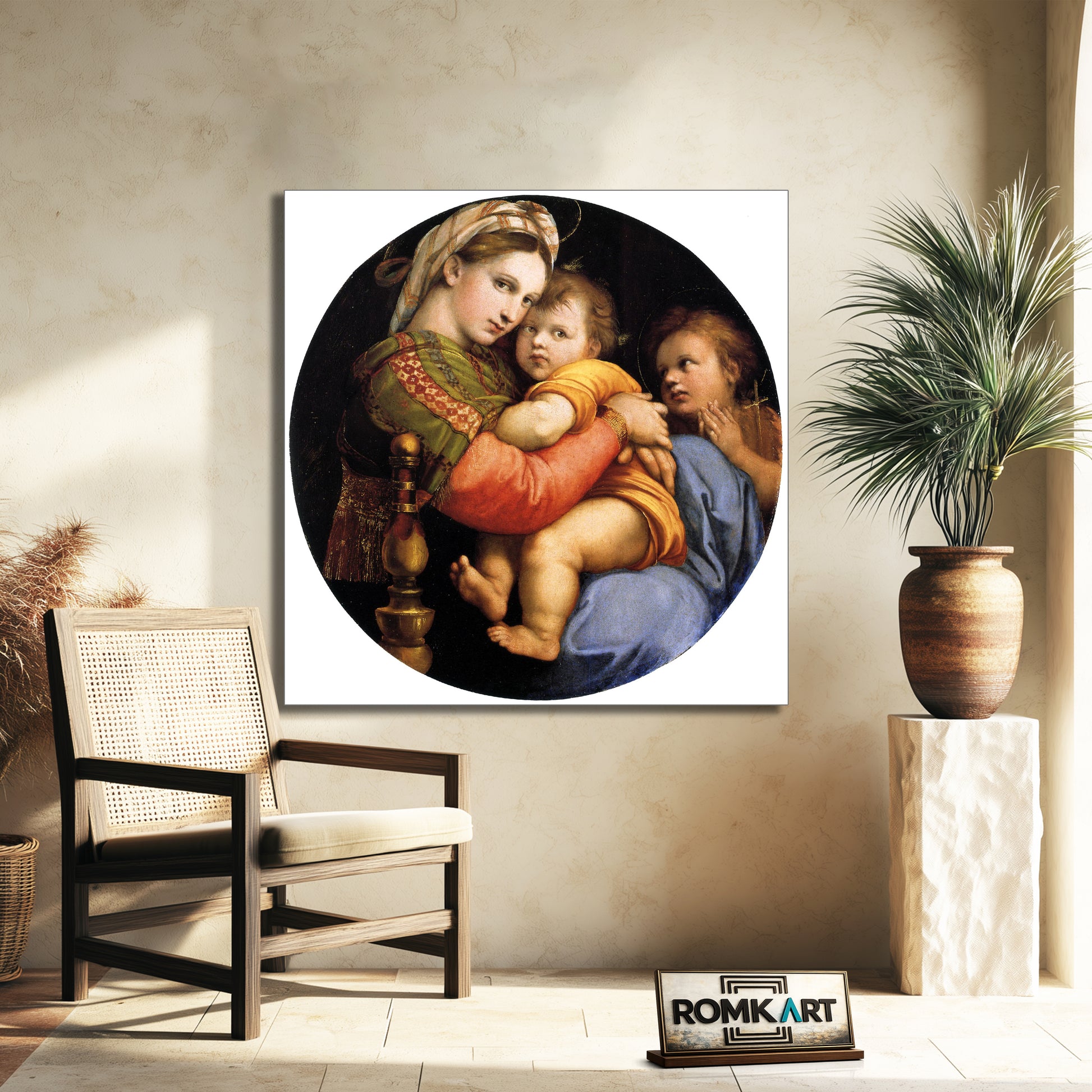 Raphael Madonna Della Seggiola – Reproduction