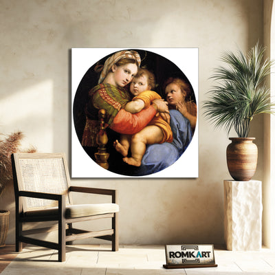Raphael Madonna Della Seggiola – Reproduction