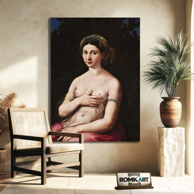 Raphael La Fornarina 1518 Portrait Of A Young Woman – Reproduction