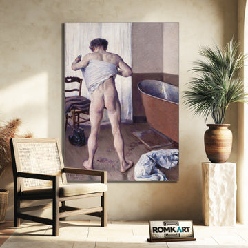 Gustave Caillebotte Man At His Bath 1884 – Reproduction