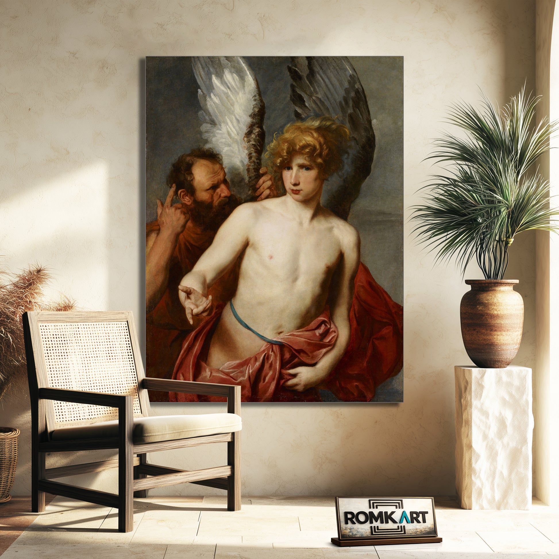 Anthony Van Dyck Daedalus And Icarus 1615-1625 – Reproduction