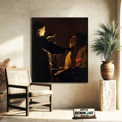 Georges De La Tour The Dream Of St Joseph 1628 – Reproduction