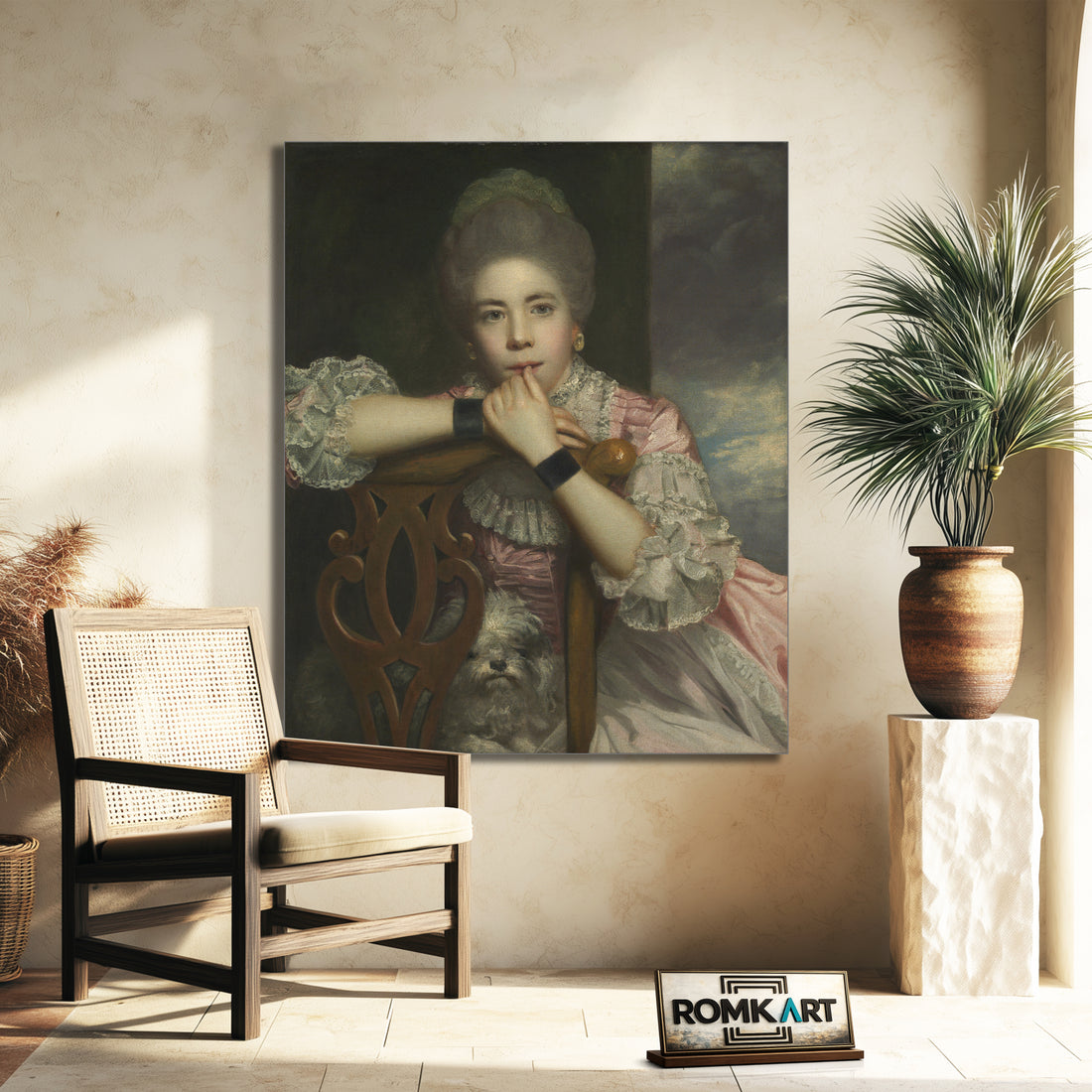Sir Joshua Reynolds Mrs. Abington as Miss Prue in Love for Love by William Congreve – Reproduction