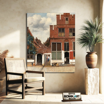 Johannes Vermeer The Little Street 1658 – Reproduction