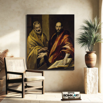 El Greco Saint Peter And Saint Paul 1587 Barcelona – Reproduction