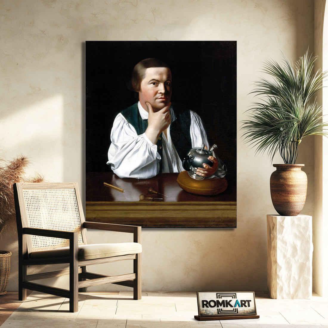 John Singleton Copley Paul Revere 1768 – Reproduction