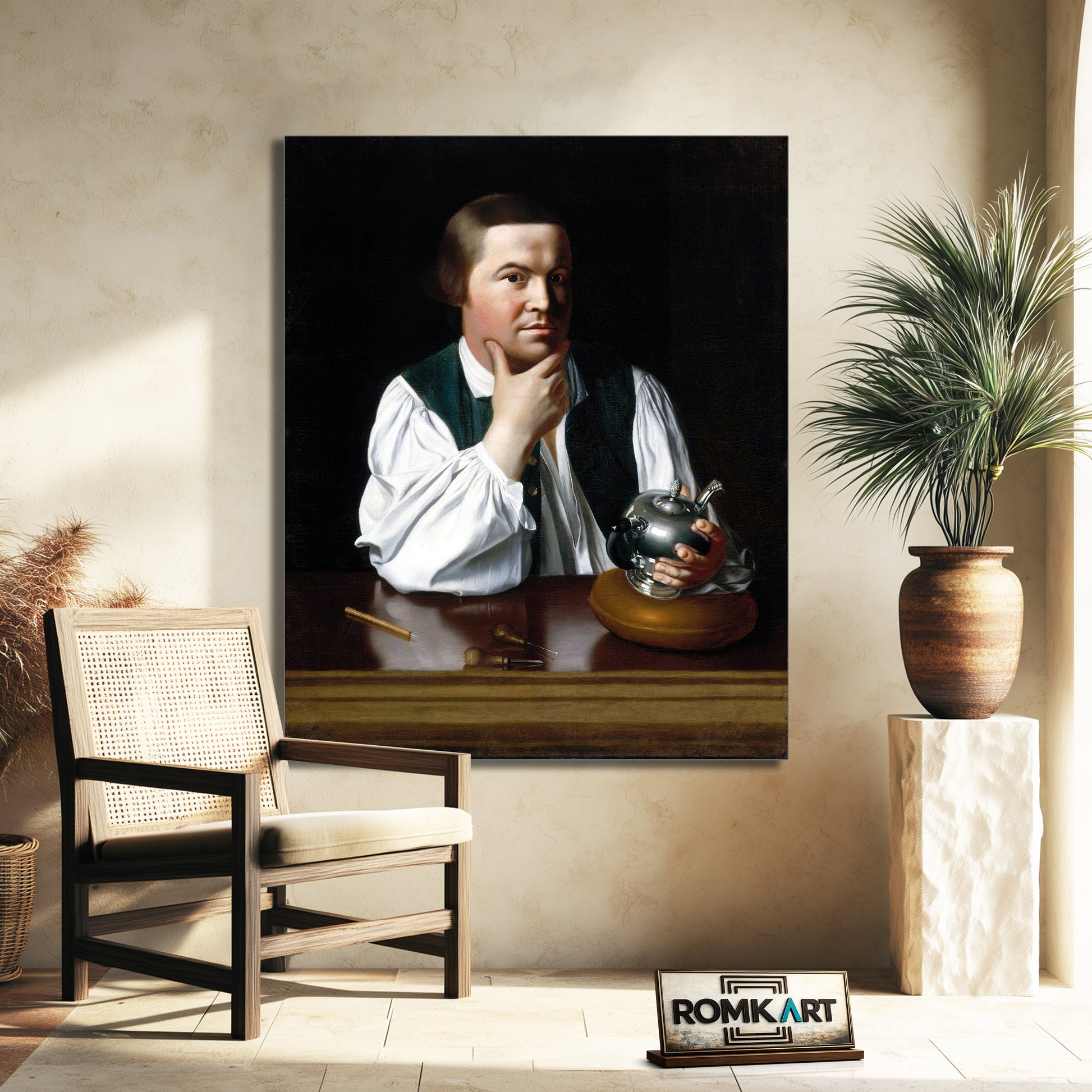 John Singleton Copley Paul Revere 1768 – Reproduction