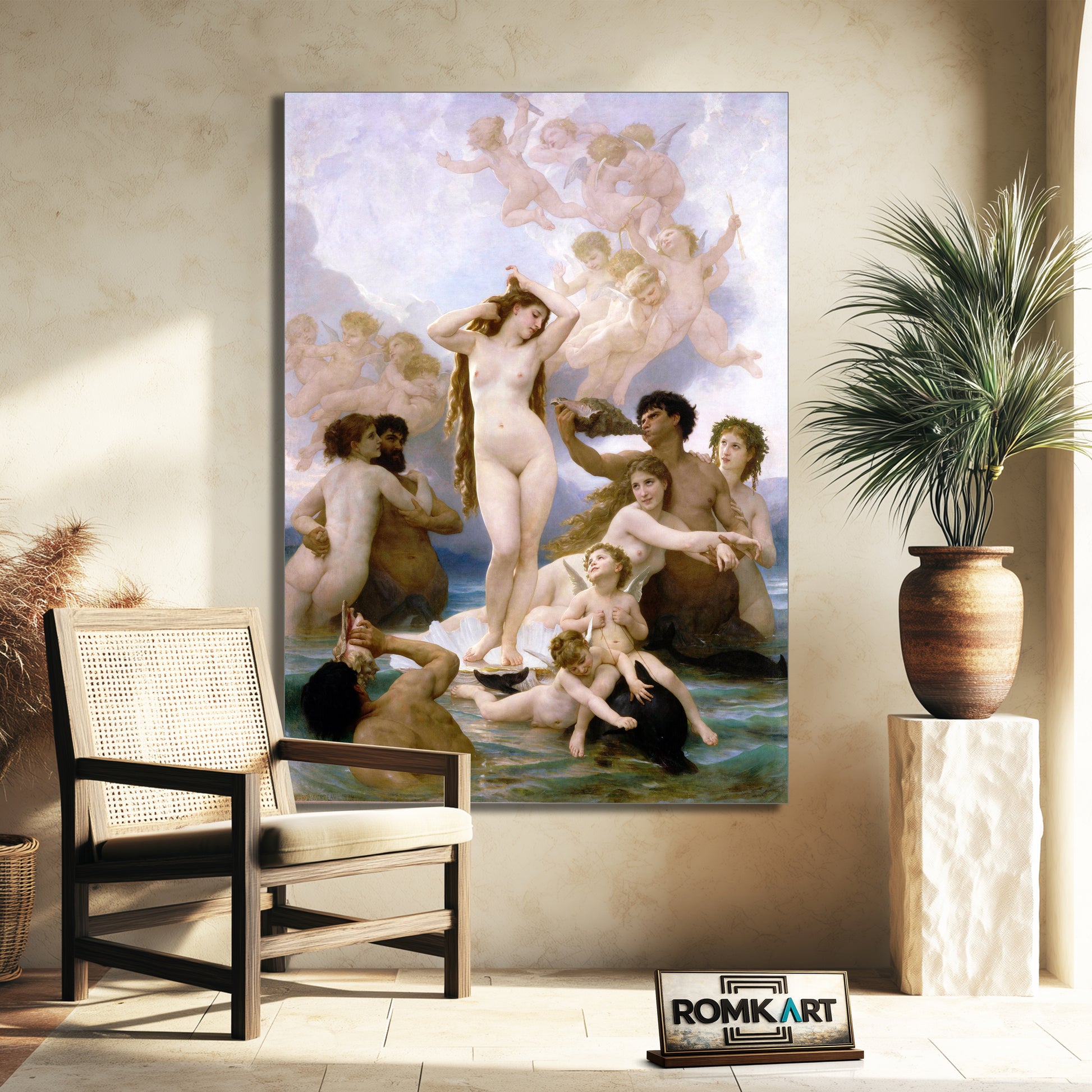 William-adolphe Bouguereau The Birth Of Venus 1878 – Reproduction