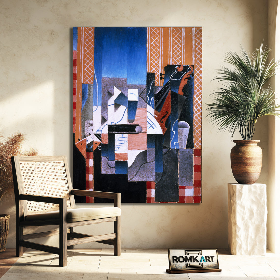 Juan Gris - Violin And Guitar 1913 Cubism – Reproduction