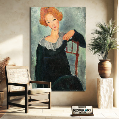 Amedeo Modigliani Woman With Red Hair – Reproduction