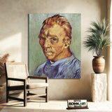 Vincent Van Gogh Self-portrait Without Beard 1889 – Reproduction