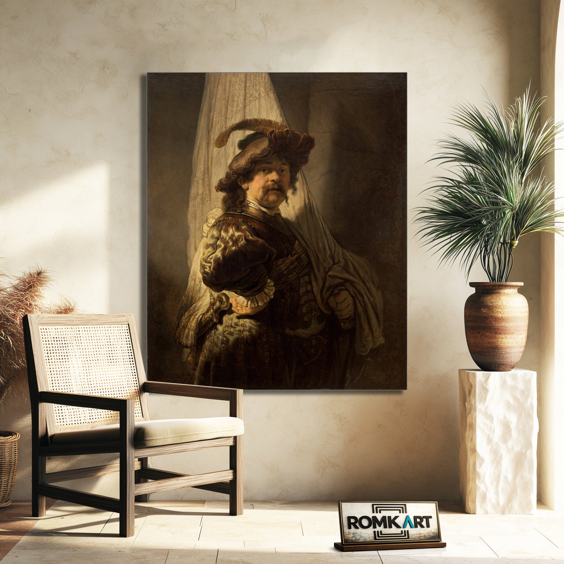 Rembrandt Standard Bearer 1636 – Reproduction