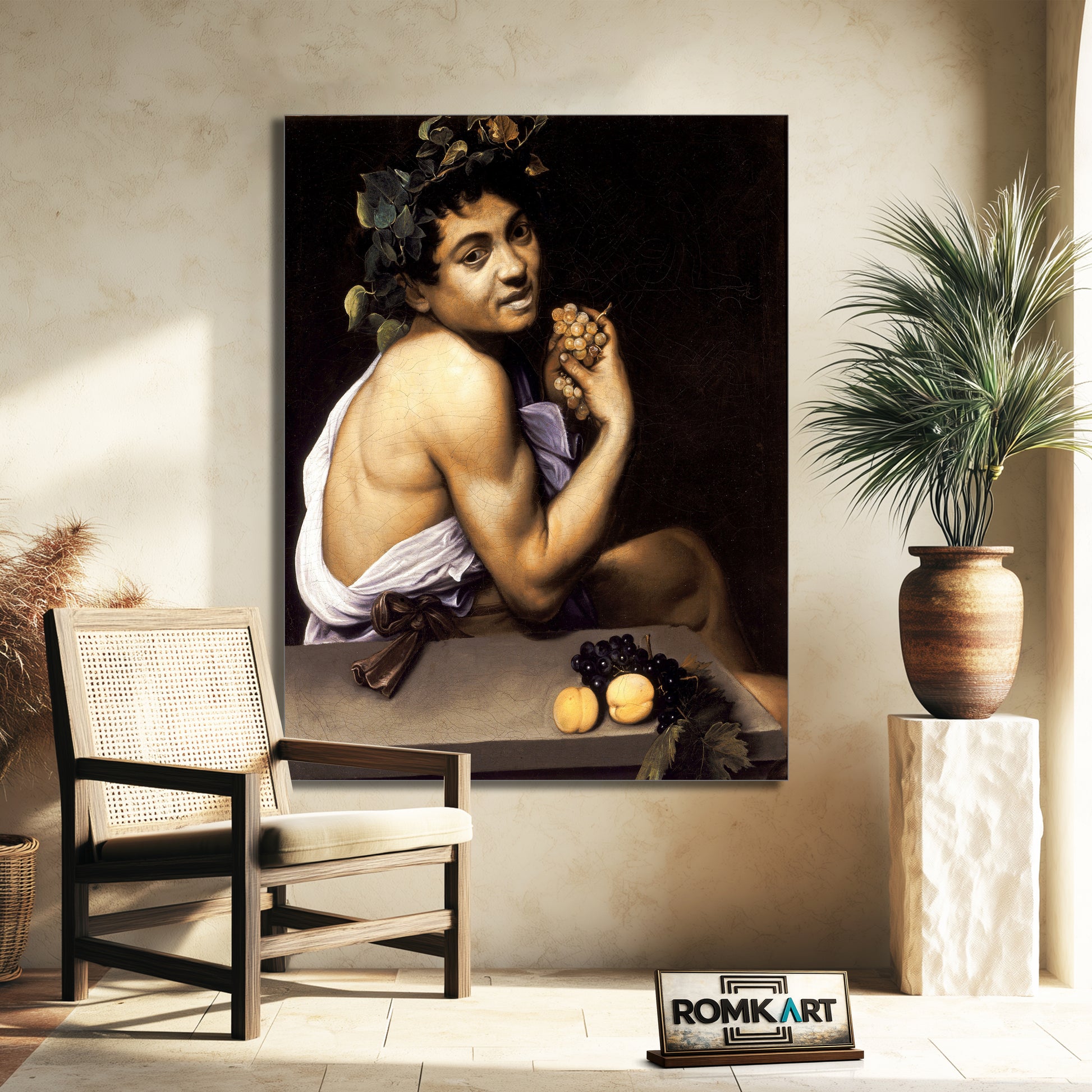 Caravaggio Young Sick Bacchus 1593 – Reproduction