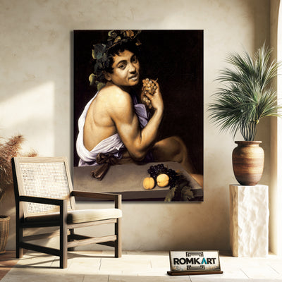Caravaggio Young Sick Bacchus 1593 – Reproduction