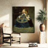 Diego Velazquez Infanta Margarita Teresa In A Blue Dress 1659 – Reproduction