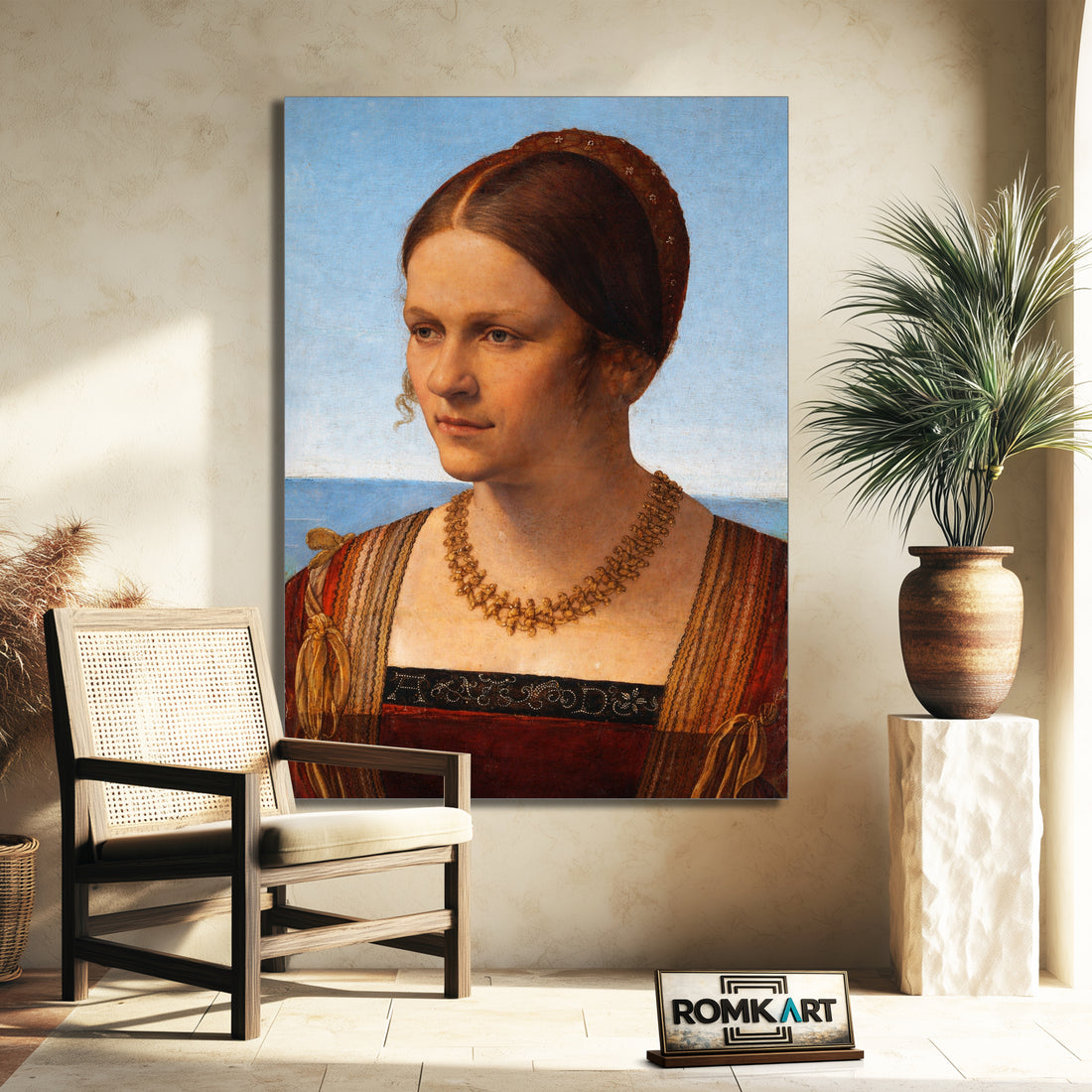 Albrecht Durer Portrait Of A Young Venetian Woman 1506 – Reproduction