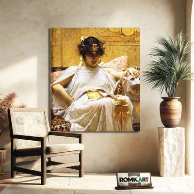 John William Waterhouse Cleopatra 1888 – Reproduction