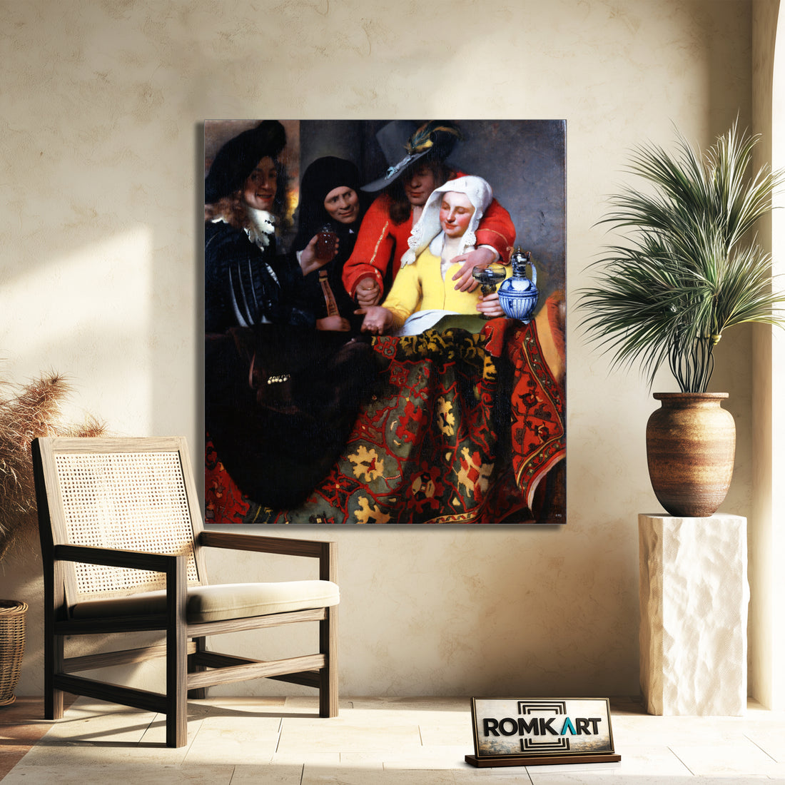 Johannes Vermeer The Procuress 1656 – Reproduction