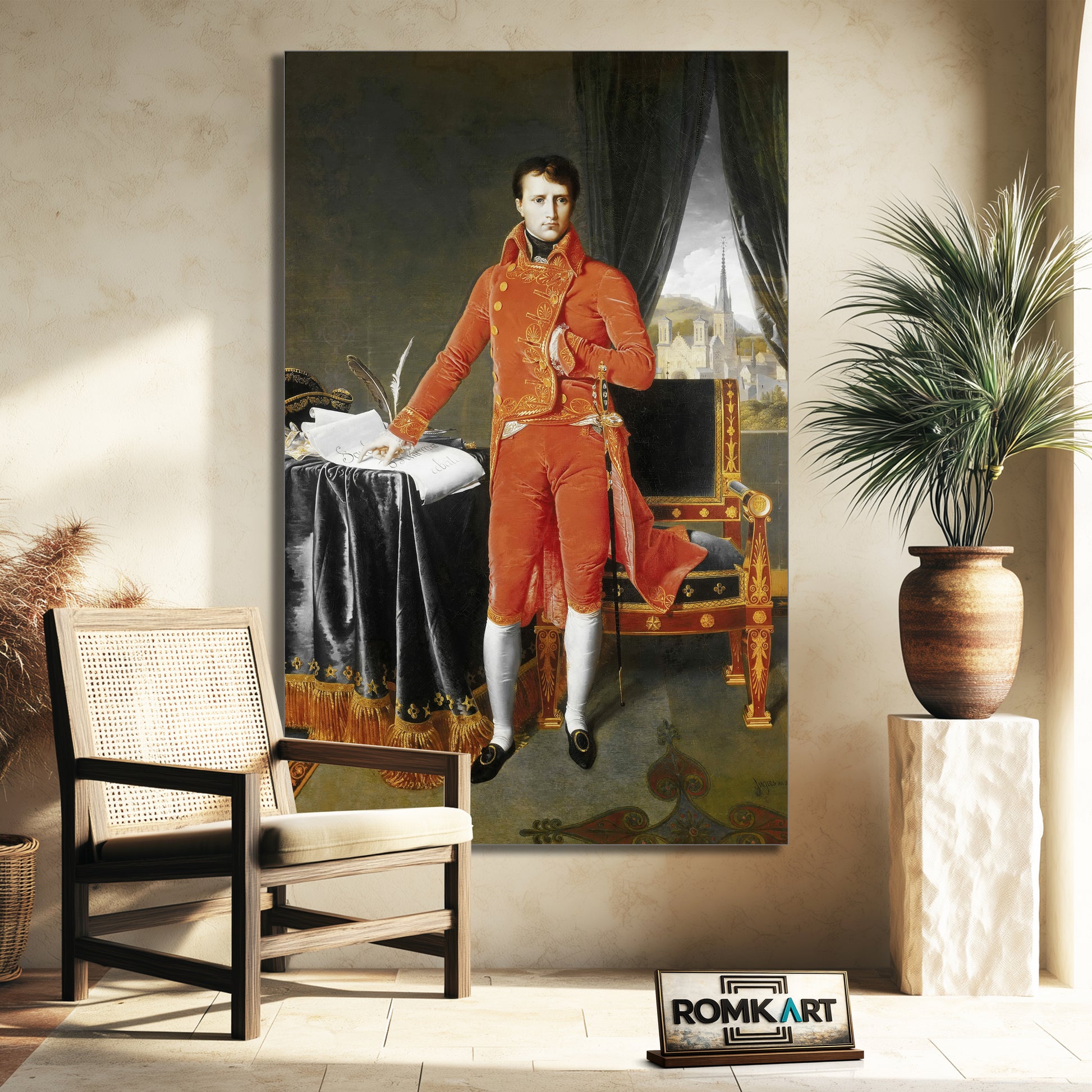 Jean Auguste Dominique Ingres Bonaparte First Consul 1804 – Reproduction