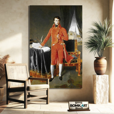 Jean Auguste Dominique Ingres Bonaparte First Consul 1804 – Reproduction
