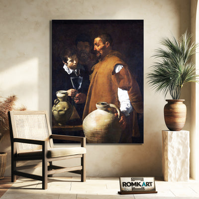 Diego Velazquez The Water Seller Of Seville 1620 – Reproduction