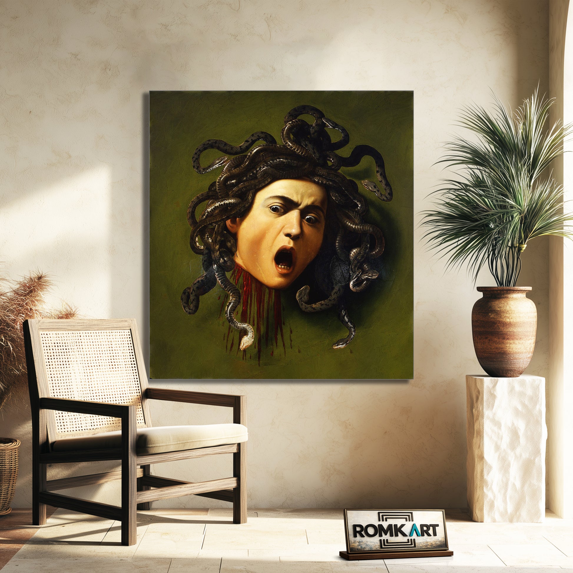 Caravaggio Medusa 1598 – Reproduction