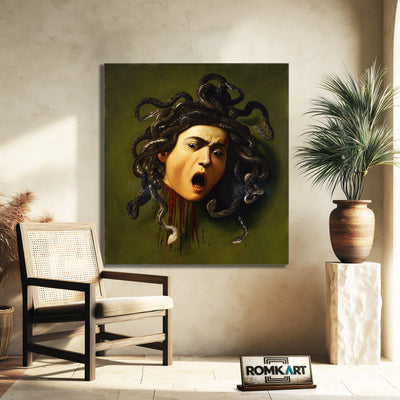 Caravaggio Medusa 1598 – Reproduction