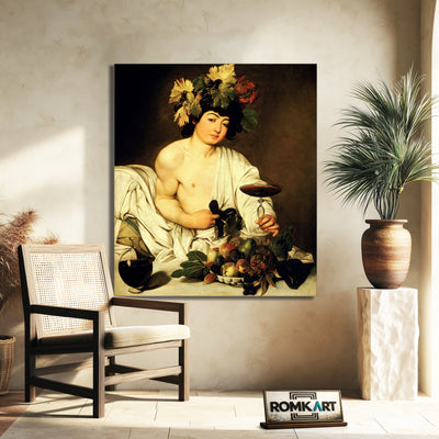 Caravaggio Bacchus 1596 – Reproduction