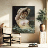 Gustave Courbet The Woman In The Waves 1868 – Reproduction
