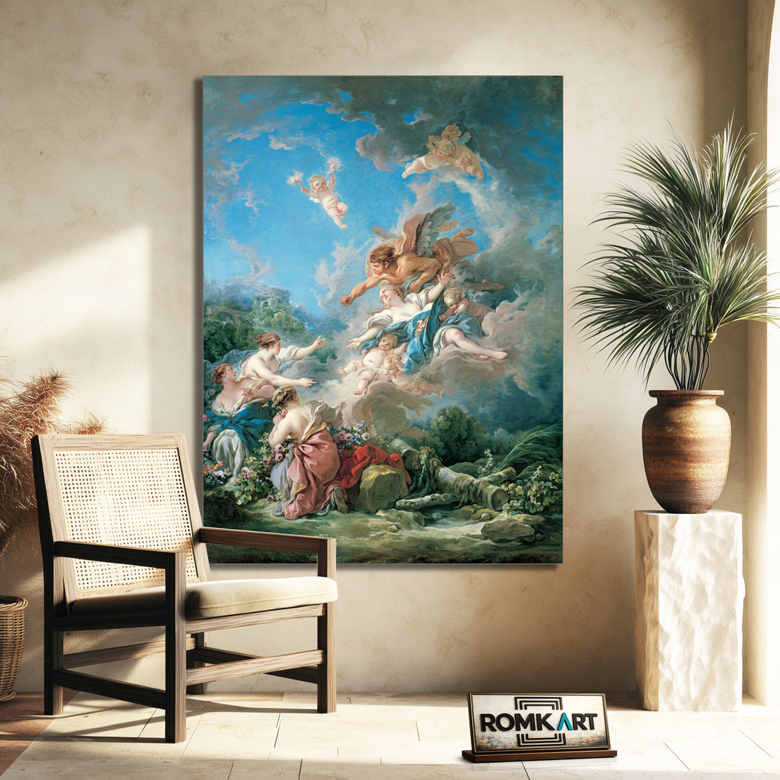 Francois Boucher Boreas Abducting Oreithyia – Reproduction