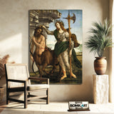 Sandro Botticelli Pallas And The Centaur 1482 – Reproduction