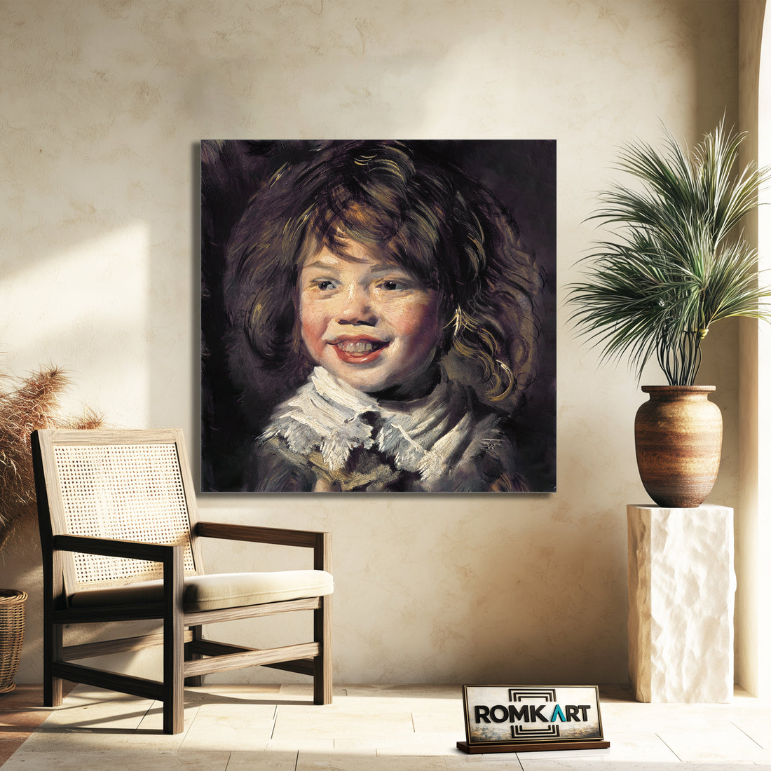 Frans Hals Laughing Boy 1625 – Reproduction