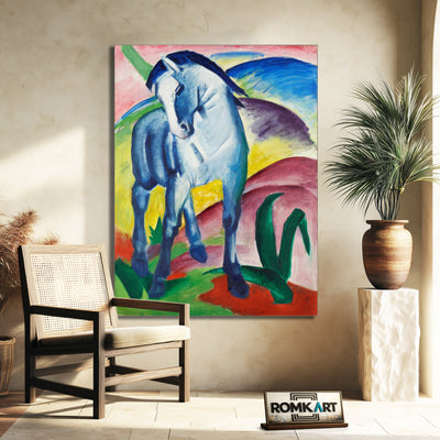 Franz Marc Blue Horse I 1911 – Reproduction