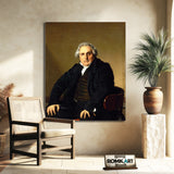 Jean Auguste Dominique Ingres Portrait Of Monsieur Bertin 1832 – Reproduction