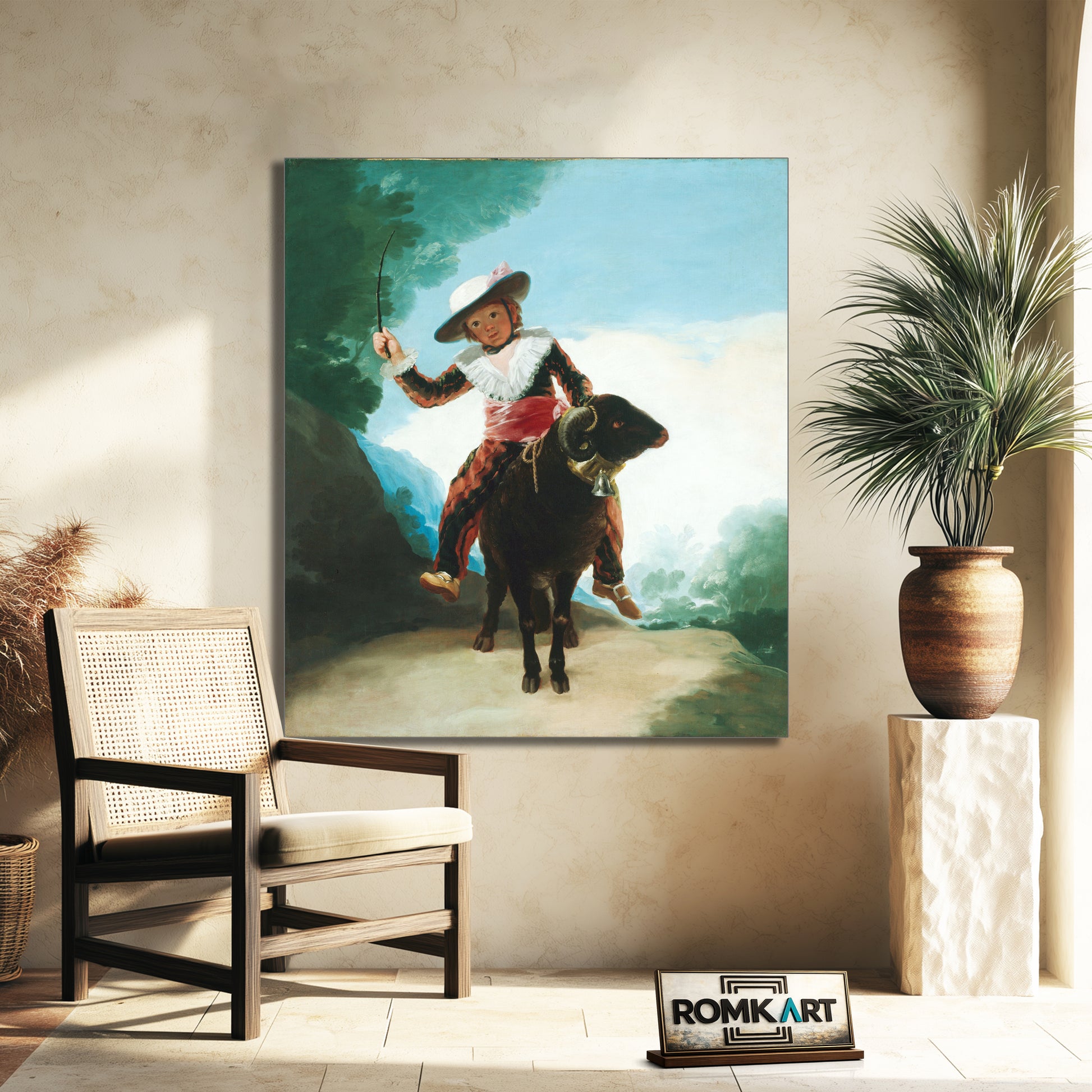 Francisco Goya Boy On A Ram 1786 - 1787 – Reproduction